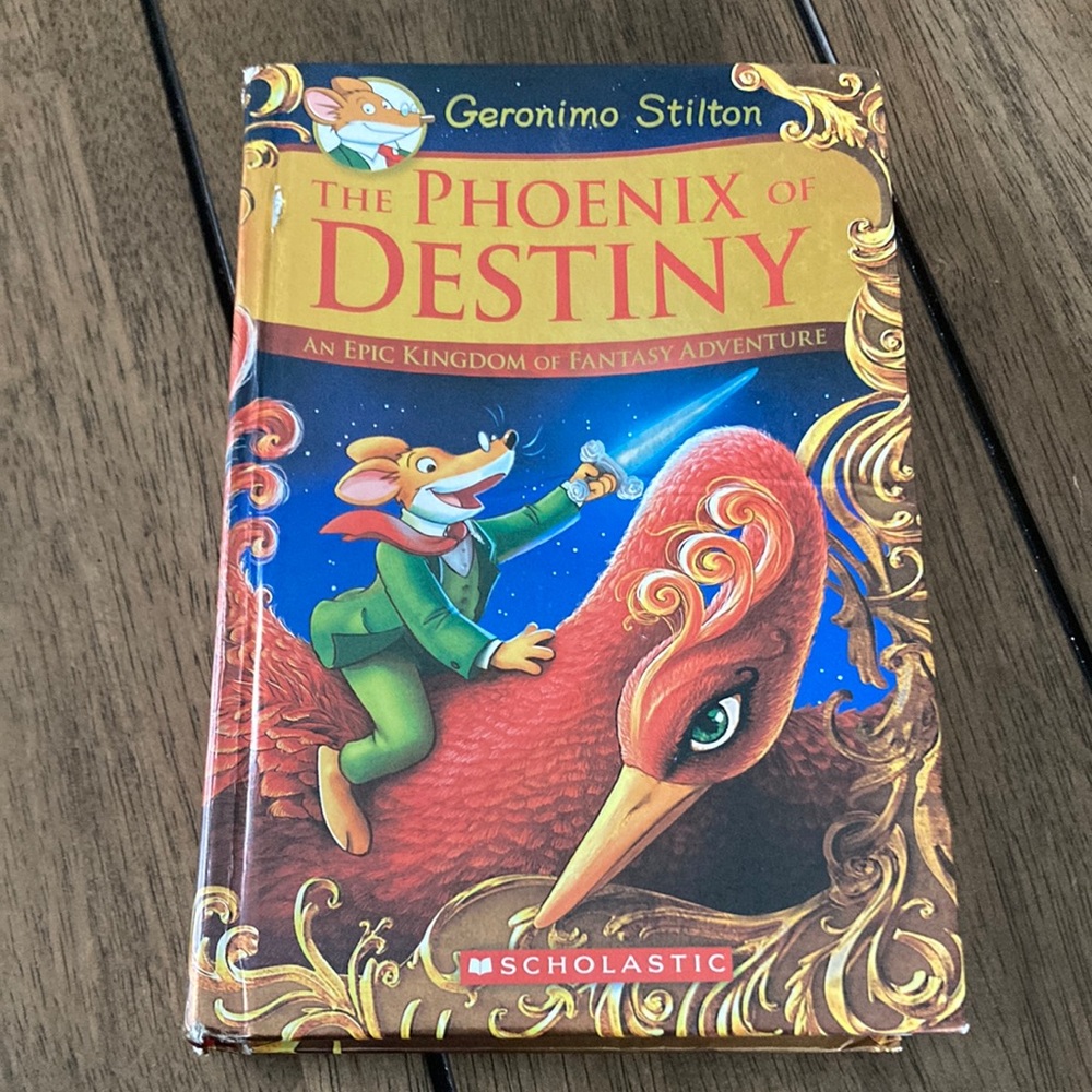 Geronimo Stilton the Phoenix of Destiny ~ used hardcover book